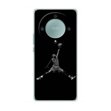 Силіконовый Чохол Nike Air Jordan на Хуавей Хонор Магік 5 Лайт 5G (Джордан)