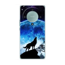 Защитные чехлы для Хуавей Хонор Меджик 5 Лайт 5G (AlphaPrint) (ХИТ продаж) ВОЛК (Волк на луну)
