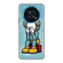 Чехлы для Huawei Honor Magic 6 Lite 5G - Bearbrick Louis Vuitton (PREMIUMPrint) (Плач Bearbrick)