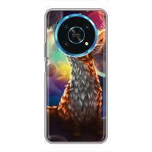 Чехлы с картинкой Лисички для Huawei Honor Magic 6 Lite 5G (VPrint) (Лисица в космосе)