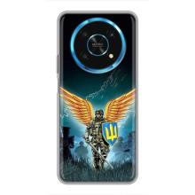 Чехлы с картинкой ЗСУ для Huawei Honor Magic 6 Lite 5G (AlphaPrint) (Солдат ЗСУ)