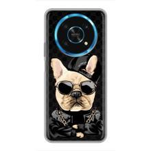 Чехлы с крутыми принтами для Huawei Honor Magic 6 Lite 5G - (PREMIUMPrint) (Стильная собака)