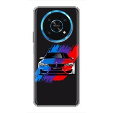 Чехол BMW для Хуавей Хонор Меджик 6 Лайт 5G – Цветная БМВ