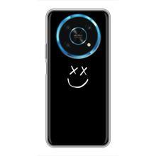 Чехол для Хуавей Хонор Меджик 6 Лайт 5G - (AlphaPrint) с печатью (ТОП продаж) (Смайл)
