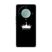 Чехол (Корона на чёрном фоне) для Хуавей Хонор Меджик 6 Лайт 5G – Белая корона
