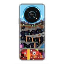 Чохол Майнкрафт на Huawei Honor Magic 6 Lite 5G (AlphaPrint) Minecraft – фон Minecraft