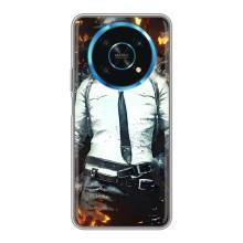 Силиконовый чехол с картинкой "Герой Pubg" на Huawei Honor Magic 6 Lite 5G – Man Пубг
