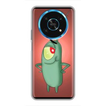 Чохол з картинкою "Одноокий Планктон" на Huawei Honor Magic 6 Lite 5G (Стильний Планктон)