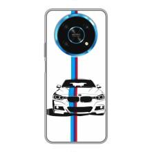 Чехол для Хуавей Хонор Меджик 6 Лайт 5G - с принтом БМВ (AlphaPrint) – Машина БМВ