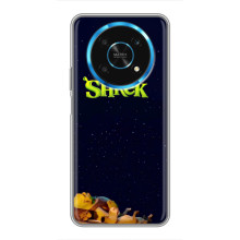 Чехол с мультфильмом Шрек на Huawei Honor Magic 6 Lite 5G – Шрек лого
