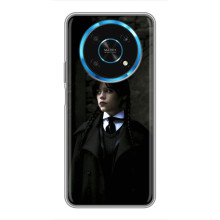 Чехол с дизайном Венздей 2 на Huawei Honor Magic 6 Lite 5G – Уэнсдей в костюме