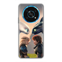 Чехол как приручить дракона на Huawei Honor Magic 6 Lite 5G – Гикавка и Астрид