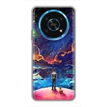 Космические Чехлы для Хуавей Хонор Меджик 6 Лайт 5G (VPrint) – Галактический вид