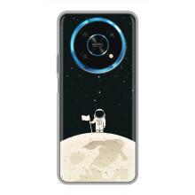 Космические Чехлы для Хуавей Хонор Меджик 6 Лайт 5G (VPrint) – На луне