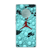 Силиконовый Чехол Nike Air Jordan на Хуавей Хонор Меджик 6 Лайт 5G – Джордан Найк