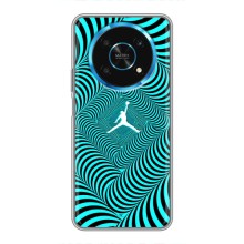 Силиконовый Чехол Nike Air Jordan на Хуавей Хонор Меджик 6 Лайт 5G – Jordan