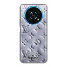 Текстурный Чехол Louis Vuitton для Хуавей Хонор Меджик 6 Лайт 5G (Белый ЛВ)