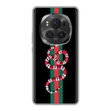 Чохли бренд ГУЧЧІ для Huawei Honor Magic 6 Pro (Змій Гуччі)