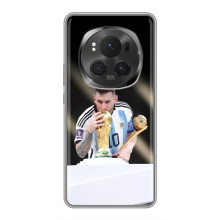 Чехлы Лео Месси Аргентина для Huawei Honor Magic 6 Pro (Кубок Мира)