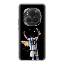 Чехлы Лео Месси Аргентина для Huawei Honor Magic 6 Pro (Лео Чемпион)