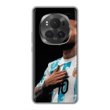 Чехлы Лео Месси Аргентина для Huawei Honor Magic 6 Pro (Месси Капитан)