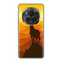 Чохли з зображенням різних тварин на Huawei Honor Magic 6 Pro (Силует Оленя)
