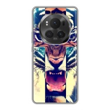 Чохли з зображенням різних тварин на Huawei Honor Magic 6 Pro (Яскравий Тигр)