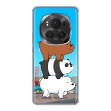 Чохли з Пандами на Huawei Honor Magic 6 Pro (Друзі)