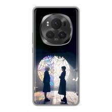 Чохол з картинкою Венсдей на Huawei Honor Magic 6 Pro (Внсдей і Енід)