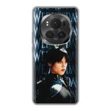 Чохол з картинкою Венсдей на Huawei Honor Magic 6 Pro (Вендсдей з ушками)