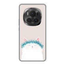Чохол на тематику: Коти для Huawei Honor Magic 6 Pro (Білий котик)