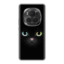Чохол на тематику: Коти для Huawei Honor Magic 6 Pro (Чорний Котик)