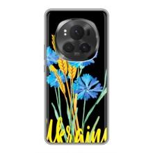 Чохол на Huawei Honor Magic 6 Pro (Український дизайн) (Україна в квітах)