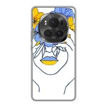 Чохол на Huawei Honor Magic 6 Pro (Український дизайн) (Українка на всю голову)