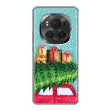 Чохол новорічна ялинка на Huawei Honor Magic 6 Pro (Новорічний настрій)