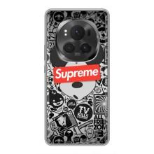Чохол з Брендами одягу на Хорон Меджік 6 Про – Supreme Маус