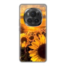 Чохол з Квітами для Huawei Honor Magic 6 Pro – поле соняшників