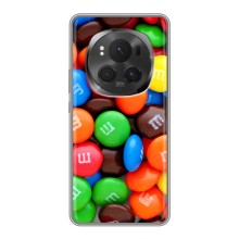 Чохол з зображенням смачної їжі для Huawei Honor Magic 6 Pro – Різнокольорові M&M'S