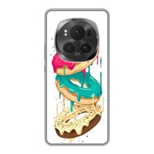 Чохол з зображенням смачної їжі для Huawei Honor Magic 6 Pro – Соковиті пончики
