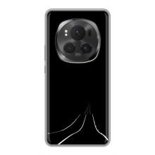 Чохол з картинками на чорному фоні для Huawei Honor Magic 6 Pro (Дорога)