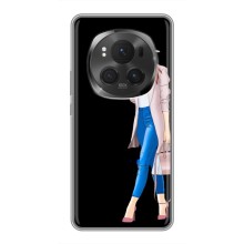 Чохол з картинкою Модні Дівчата Huawei Honor Magic 6 Pro (Дівчина з телефоном)