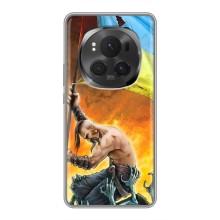 Чохол з картинкою (Патріотичний КОЗАК) на Huawei Honor Magic 6 Pro (Сильний КОЗАК)