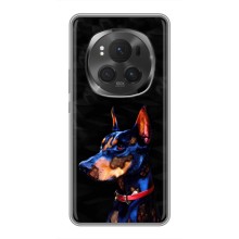 Бампер для Huawei Honor Magic 6 Pro з картинкою "Песики" – Собака Мопсік