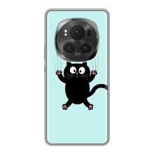 Чохол з принтом для Huawei Honor Magic 6 Pro (AlphaPrint) Модні коти (Падаючий кіт)