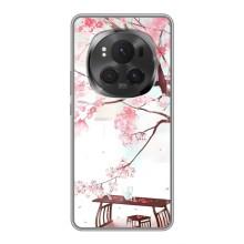 Чохол з картинкою Сакури на Huawei Honor Magic 6 Pro (Чайна церемонія)