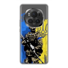 Чохли з принтом (Воїни ЗСУ) для  Huawei Honor Magic 6 Pro (Солдат ЗСУ)