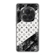 Чохол Стиль Louis Vuitton на Huawei Honor Magic 6 Pro (LV на білому)