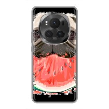 Чохол (ТПУ) Милі песики для Huawei Honor Magic 6 Pro (Смішний Мопс)
