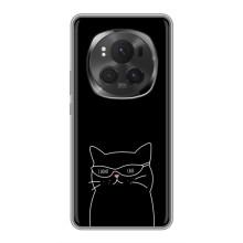 Чохол з малюнком кіт на Huawei Honor Magic 6 Pro (Байдужий кіт)