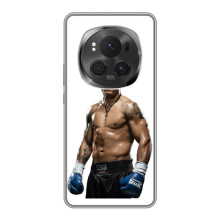 Чехол с картинкой Александр Усик для Huawei Honor Magic 6 Pro – Усик на белом